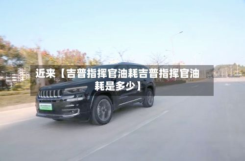 近来【吉普指挥官油耗吉普指挥官油耗是多少】-第2张图片