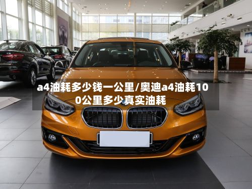 a4油耗多少钱一公里/奥迪a4油耗100公里多少真实油耗-第2张图片