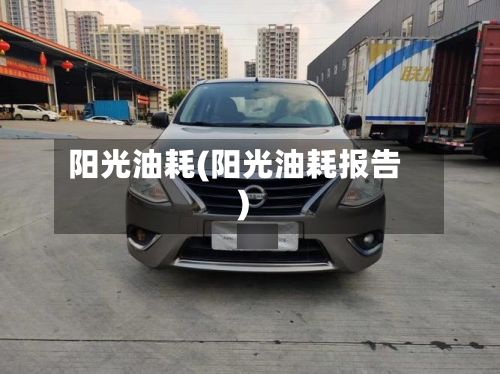 阳光油耗(阳光油耗报告)-第2张图片