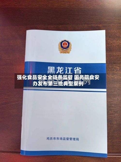 强化食品安全全链条监管 国务院食安办发布第三批典型案例