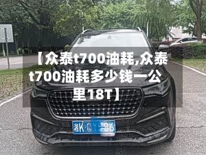 【众泰t700油耗,众泰t700油耗多少钱一公里18T】-第2张图片