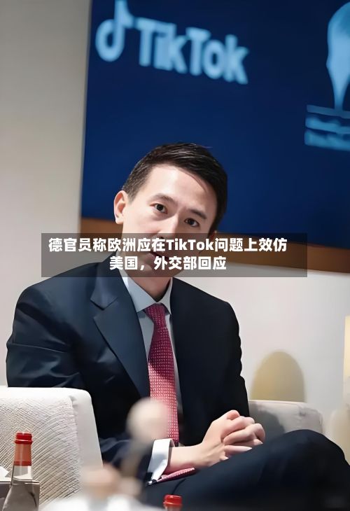 德官员称欧洲应在TikTok问题上效仿美国，外交部回应