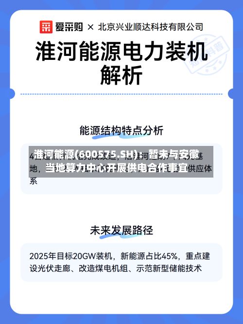 淮河能源(600575.SH)：暂未与安徽当地算力中心开展供电合作事宜-第2张图片