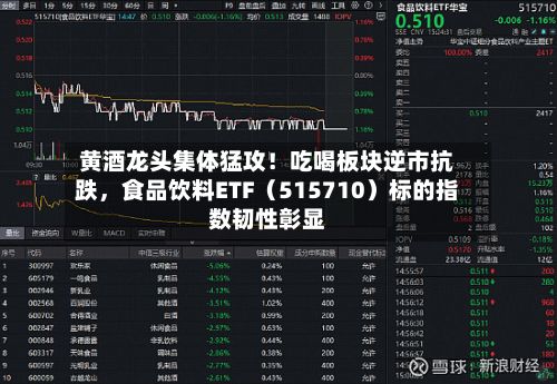 黄酒龙头集体猛攻！吃喝板块逆市抗跌，食品饮料ETF（515710）标的指数韧性彰显-第3张图片
