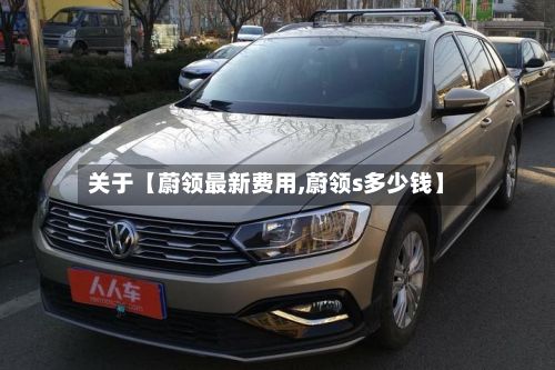 关于【蔚领最新费用,蔚领s多少钱】-第3张图片
