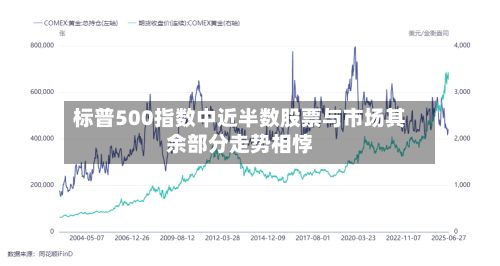 标普500指数中近半数股票与市场其余部分走势相悖