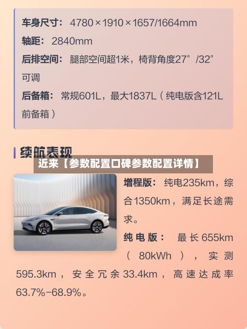 近来【参数配置口碑参数配置详情】-第1张图片