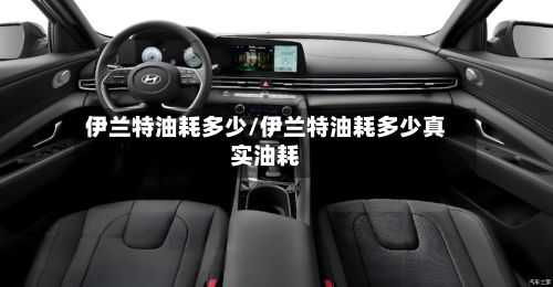 伊兰特油耗多少/伊兰特油耗多少真实油耗