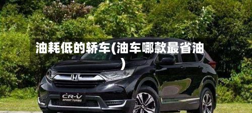 油耗低的轿车(油车哪款最省油)-第2张图片
