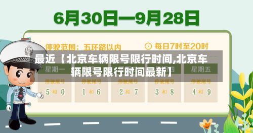 最近【北京车辆限号限行时间,北京车辆限号限行时间最新】