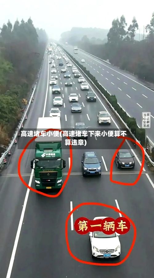 高速堵车小便(高速堵车下来小便算不算违章)