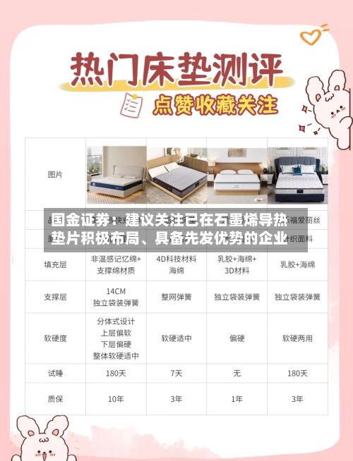 国金证券：建议关注已在石墨烯导热垫片积极布局、具备先发优势的企业-第2张图片