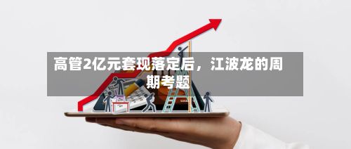 高管2亿元套现落定后	，江波龙的周期考题-第2张图片