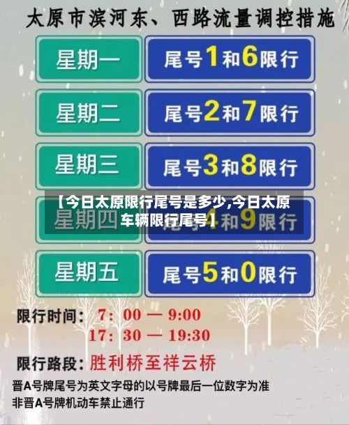 【今日太原限行尾号是多少,今日太原车辆限行尾号】