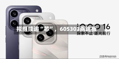 拟继续追“芯”	，605303两连板-第2张图片