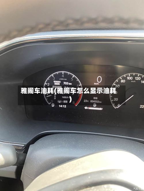 雅阁车油耗(雅阁车怎么显示油耗)-第2张图片
