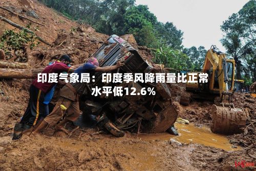 印度气象局：印度季风降雨量比正常水平低12.6%-第2张图片