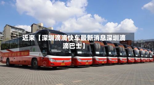 近来【深圳滴滴快车最新消息深圳滴滴巴士】-第3张图片
