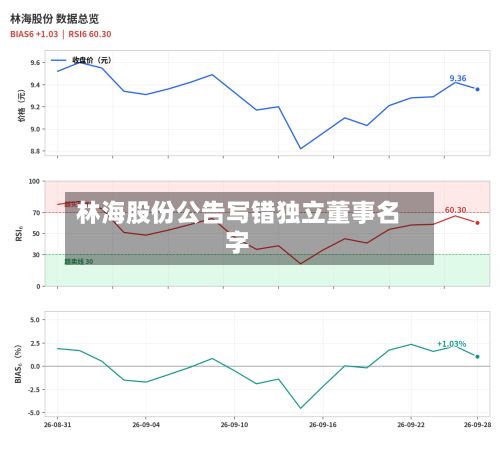 林海股份公告写错独立董事名字