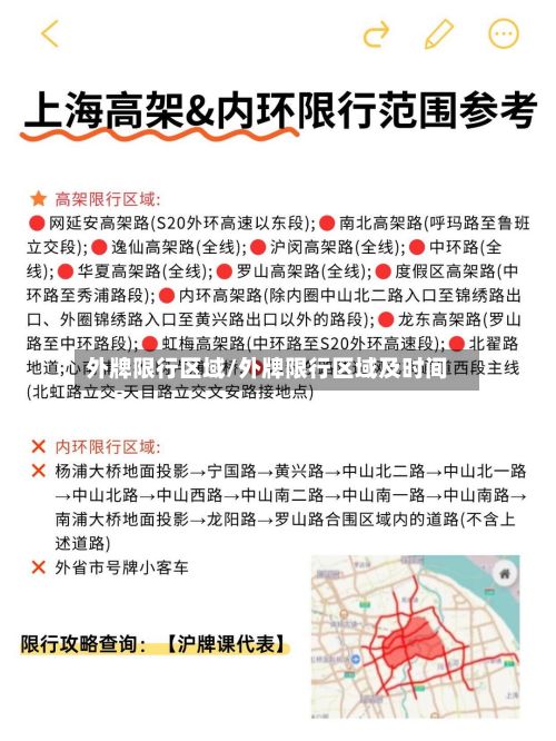 外牌限行区域/外牌限行区域及时间-第2张图片
