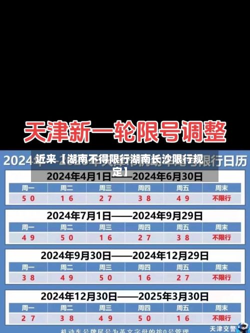 近来【湖南不得限行湖南长沙限行规定】-第3张图片