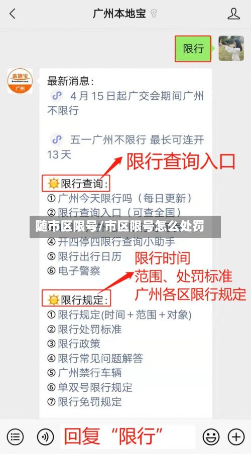 随市区限号/市区限号怎么处罚-第1张图片