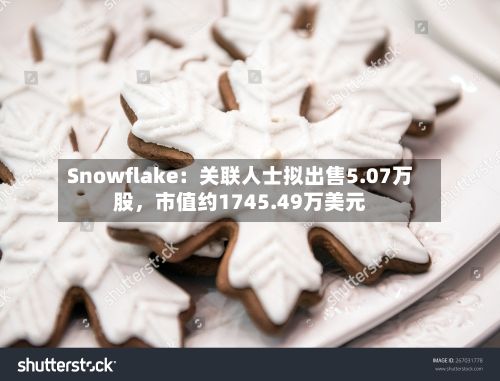 Snowflake：关联人士拟出售5.07万股	，市值约1745.49万美元-第2张图片