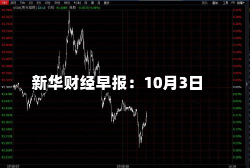 新华财经早报：10月3日-第2张图片