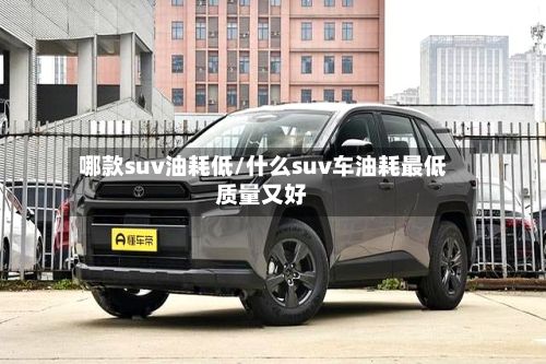 哪款suv油耗低/什么suv车油耗最低质量又好-第2张图片