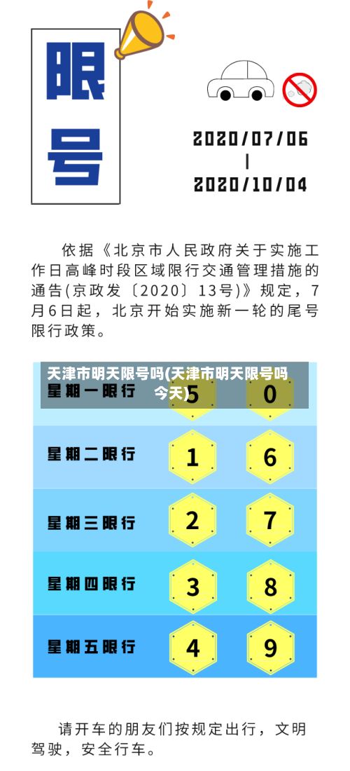天津市明天限号吗(天津市明天限号吗今天)-第2张图片