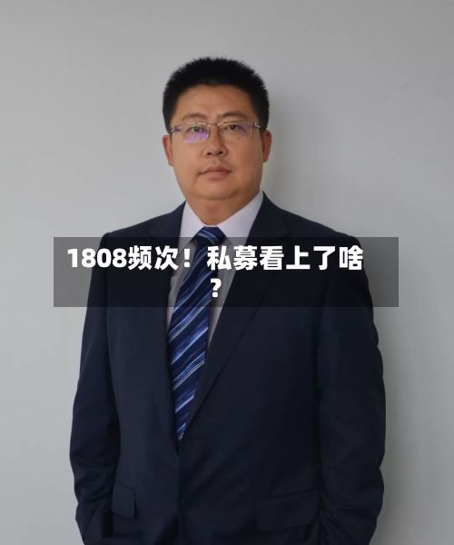 1808频次！私募看上了啥？