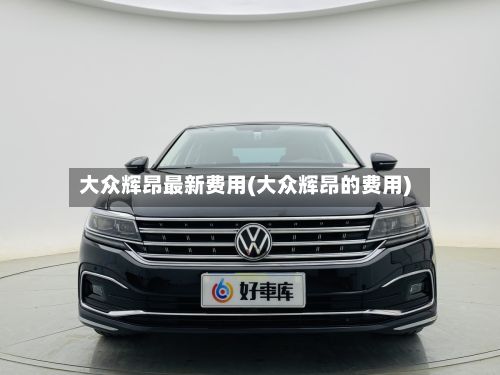 大众辉昂最新费用(大众辉昂的费用)-第2张图片