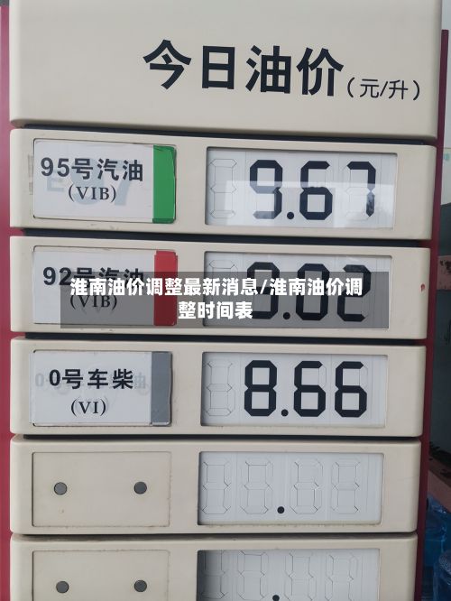 淮南油价调整最新消息/淮南油价调整时间表-第2张图片
