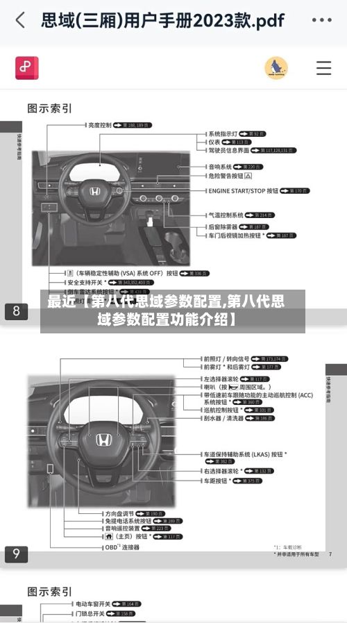 最近【第八代思域参数配置,第八代思域参数配置功能介绍】-第2张图片