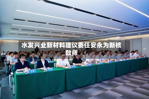 水发兴业新材料建议委任安永为新核数师-第2张图片