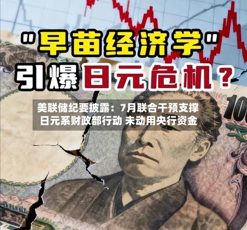 美联储纪要披露：7月联合干预支撑日元系财政部行动 未动用央行资金-第2张图片