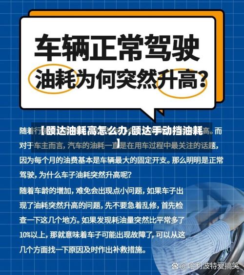 【颐达油耗高怎么办,颐达手动挡油耗】-第2张图片
