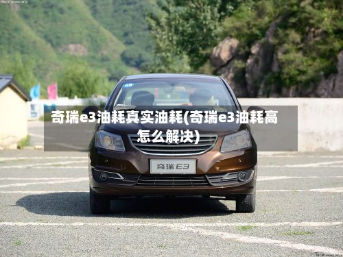 奇瑞e3油耗真实油耗(奇瑞e3油耗高怎么解决)