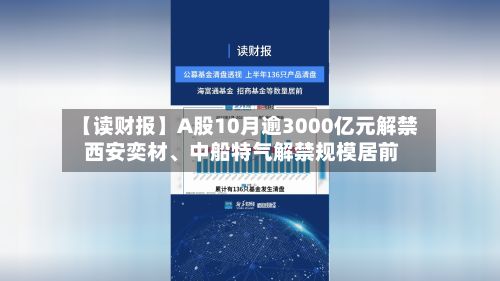 【读财报】A股10月逾3000亿元解禁 西安奕材、中船特气解禁规模居前-第3张图片