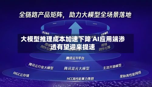 大模型推理成本加速下降 AI应用端渗透有望迎来提速-第3张图片