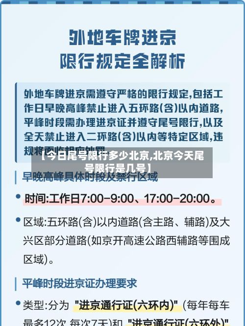 【今日尾号限行多少北京,北京今天尾号限行是几号】-第3张图片