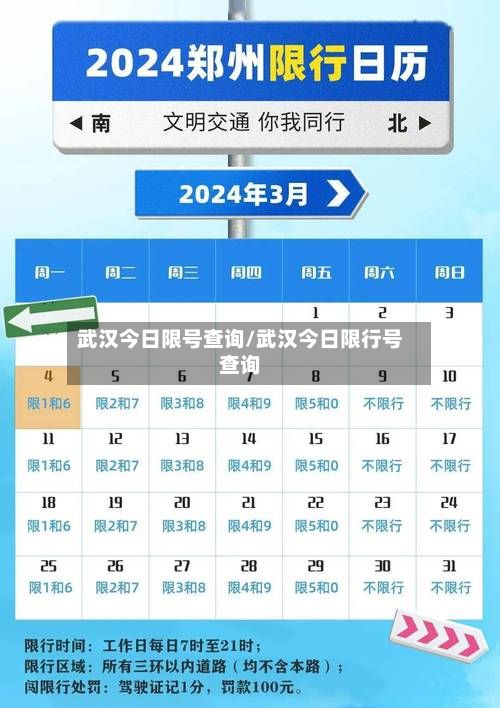 武汉今日限号查询/武汉今日限行号查询-第3张图片