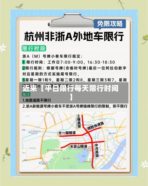 近来【平日限行每天限行时间】