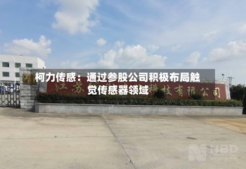 柯力传感:通过参股公司积极布局触觉传感器领域-第2张图片