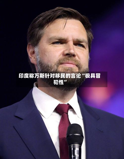 印度称万斯针对移民的言论“极具冒犯性”-第3张图片
