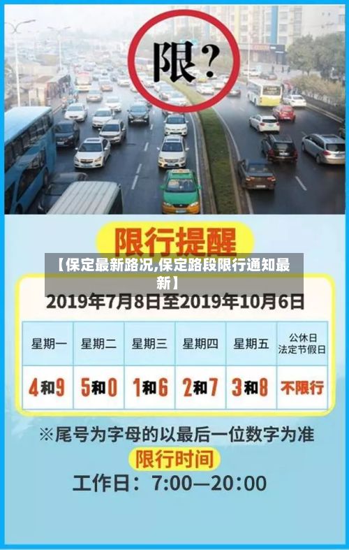 【保定最新路况,保定路段限行通知最新】
