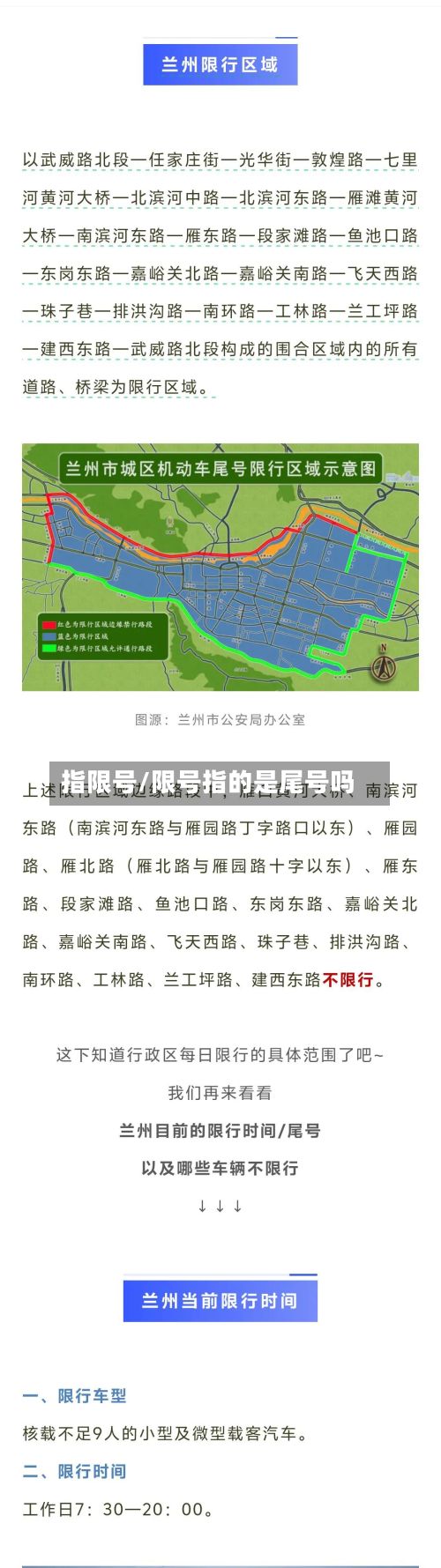 指限号/限号指的是尾号吗