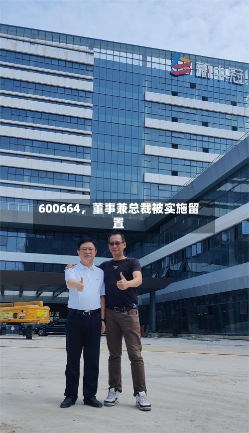 600664，董事兼总裁被实施留置-第2张图片