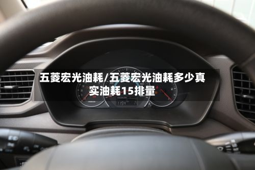 五菱宏光油耗/五菱宏光油耗多少真实油耗15排量-第2张图片