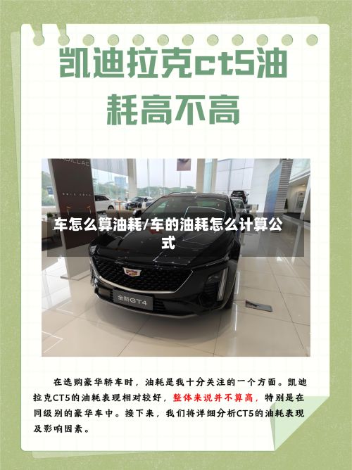 车怎么算油耗/车的油耗怎么计算公式